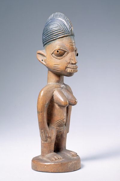 Ere Ibeji Erinnerungsfigur, Yoruba-Kultur (Holz) von Nigerian